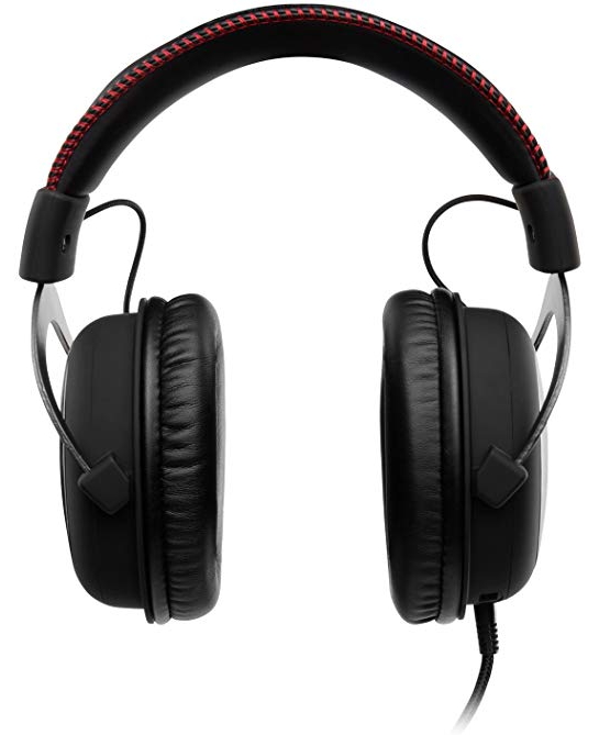 Căști HyperX Negru cu rosu Cu fir / Gaming / Negru cu rosu photo 3
