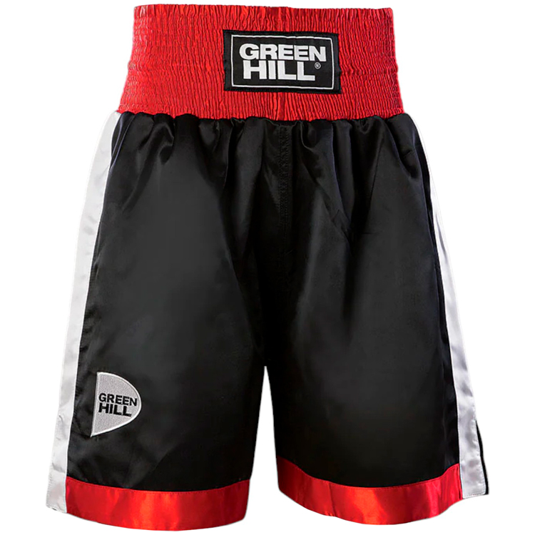 Sorti de bărbați Green Hill BOXSHORTS PIPER S Negru-rosu photo 3