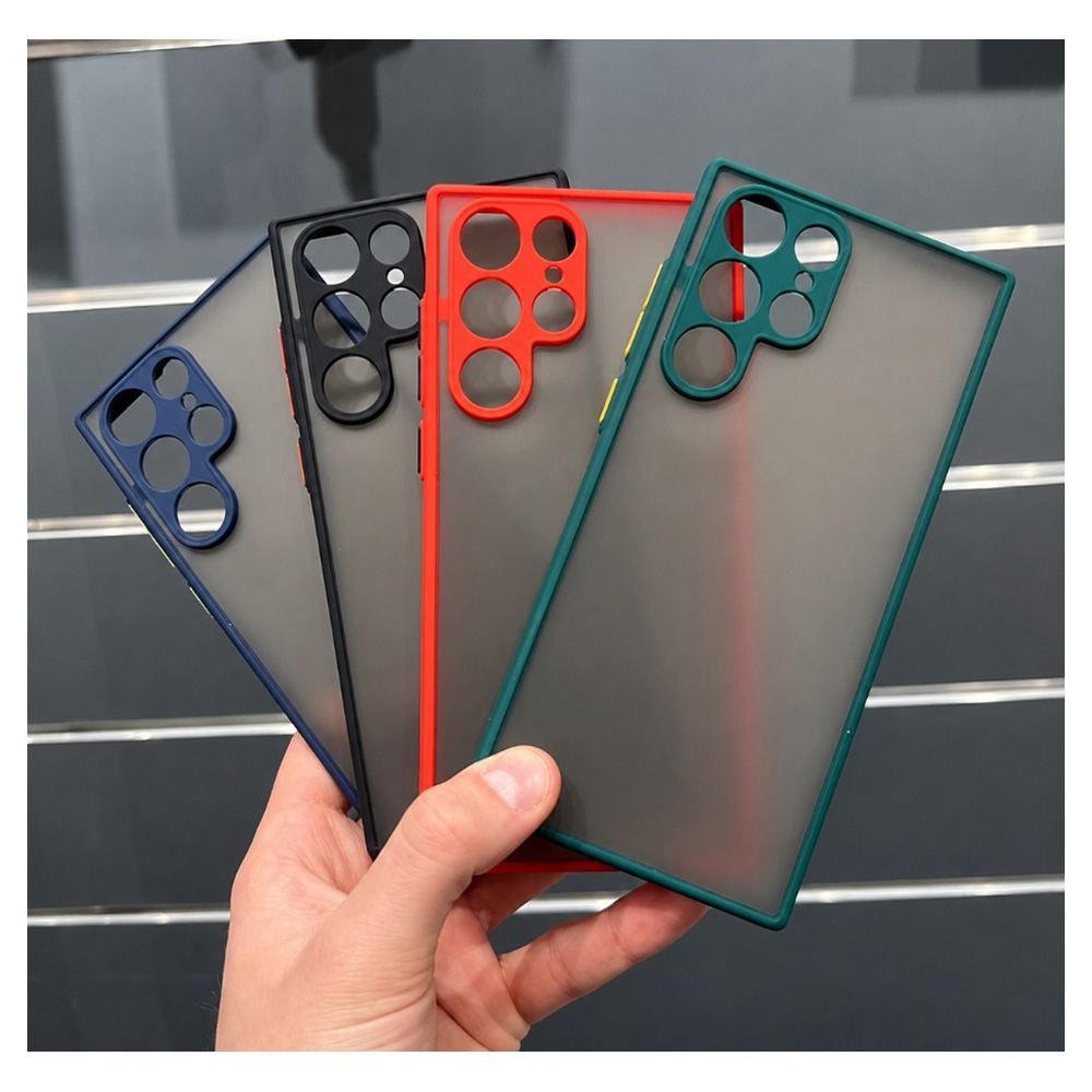 Husa Pentru smartphone Screen Geeks CamProt Samsung S22 Ultra Roşu photo 3