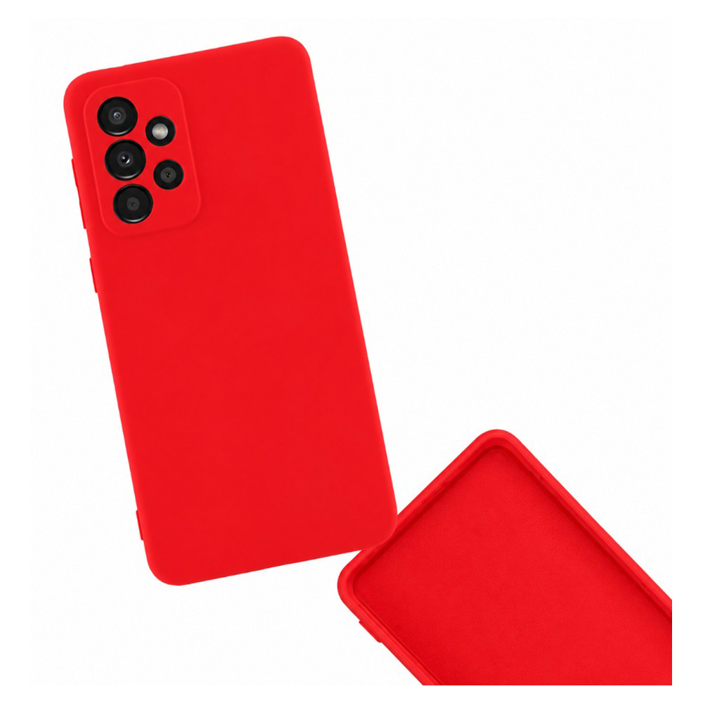 Husa Pentru smartphone Screen Geeks Soft Touch p/u Samsung A33 Roşu photo 3