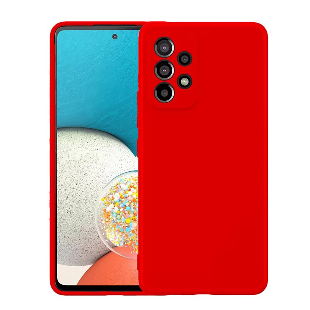 Husa Pentru smartphone Screen Geeks Soft Touch p/u Samsung A53 Roşu photo 1 Husa Pentru smartphone Screen Geeks Soft Touch p/u Samsung A53 Roşu photo 1