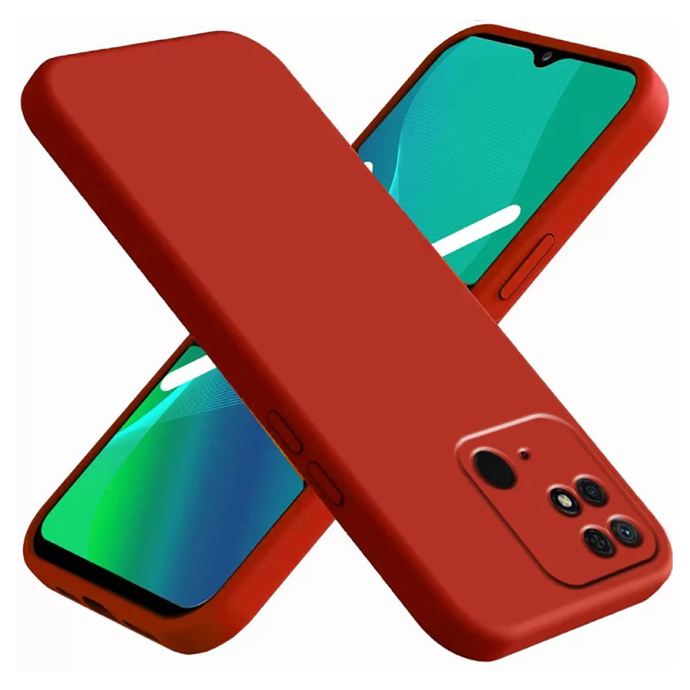 Husa Pentru smartphone Screen Geeks Soft Touch p/u Xiaomi Redmi 10C Roşu photo 3