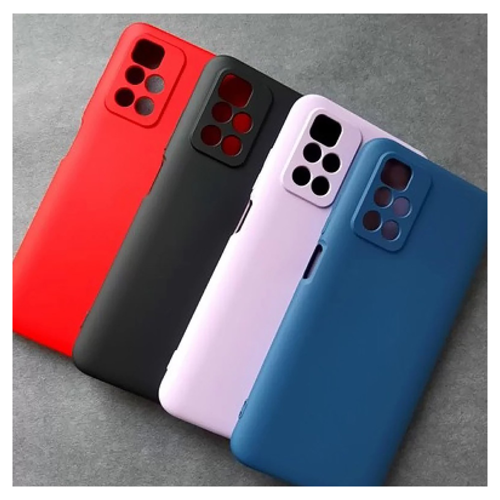 Husa Pentru smartphone Screen Geeks Soft Touch p/u Xiaomi Redmi 10 Roşu photo 3