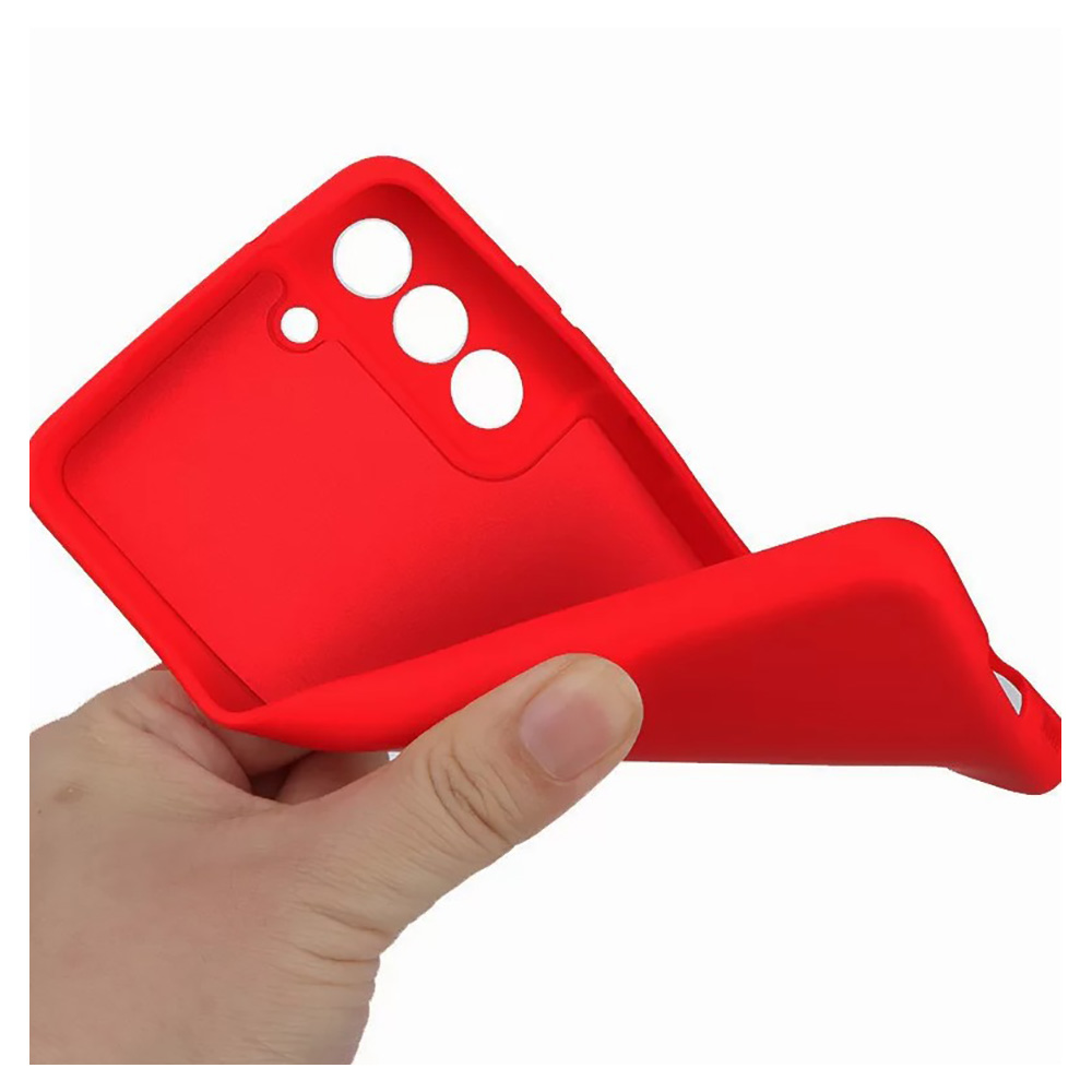 Husa Pentru smartphone Screen Geeks Soft Touch p/u Samsung S22 Roşu photo 2