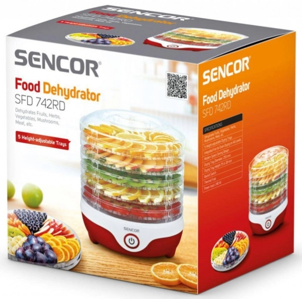 Deshidrator Sencor SFD742RD