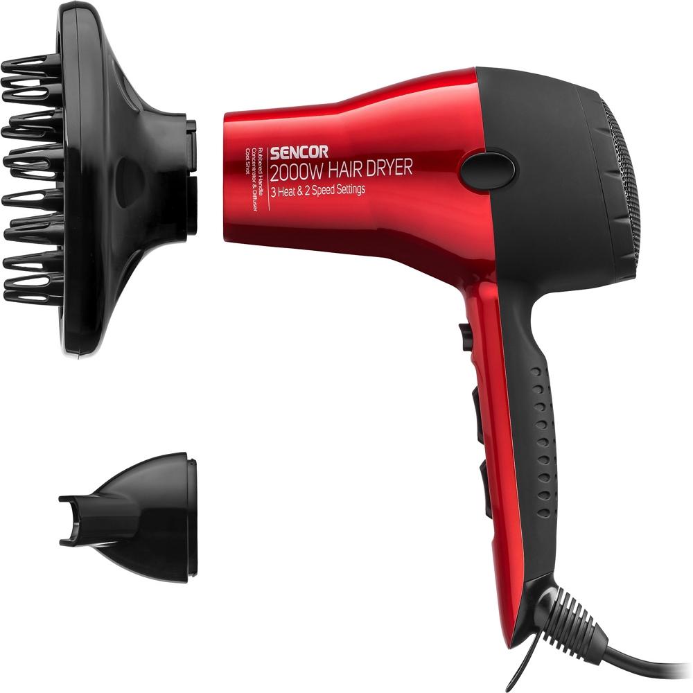 Uscator de par Sencor SHD6701RD 2000W Red photo 3