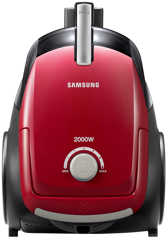 Aspirator cu container Samsung VC20CVNDCRD / 2000W / Rosu photo 1
