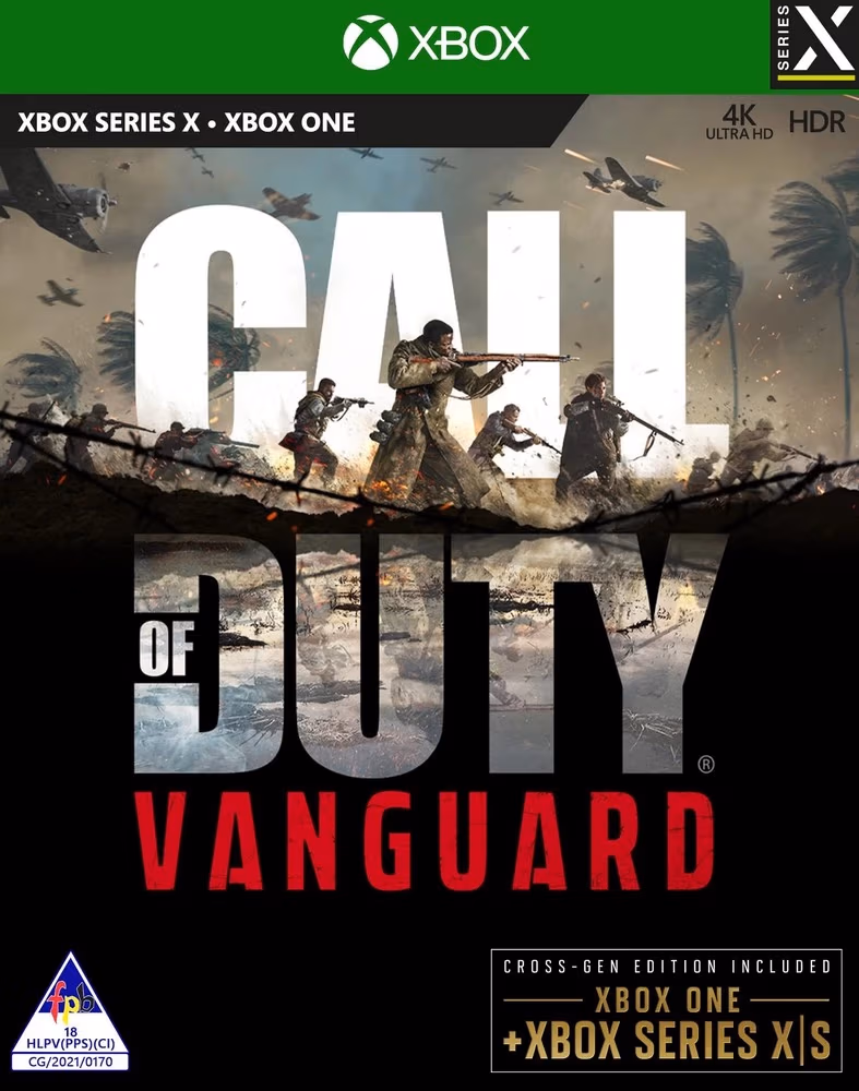 Call of Duty: Vanguard Xbox Series X|S, Xbox One 18+