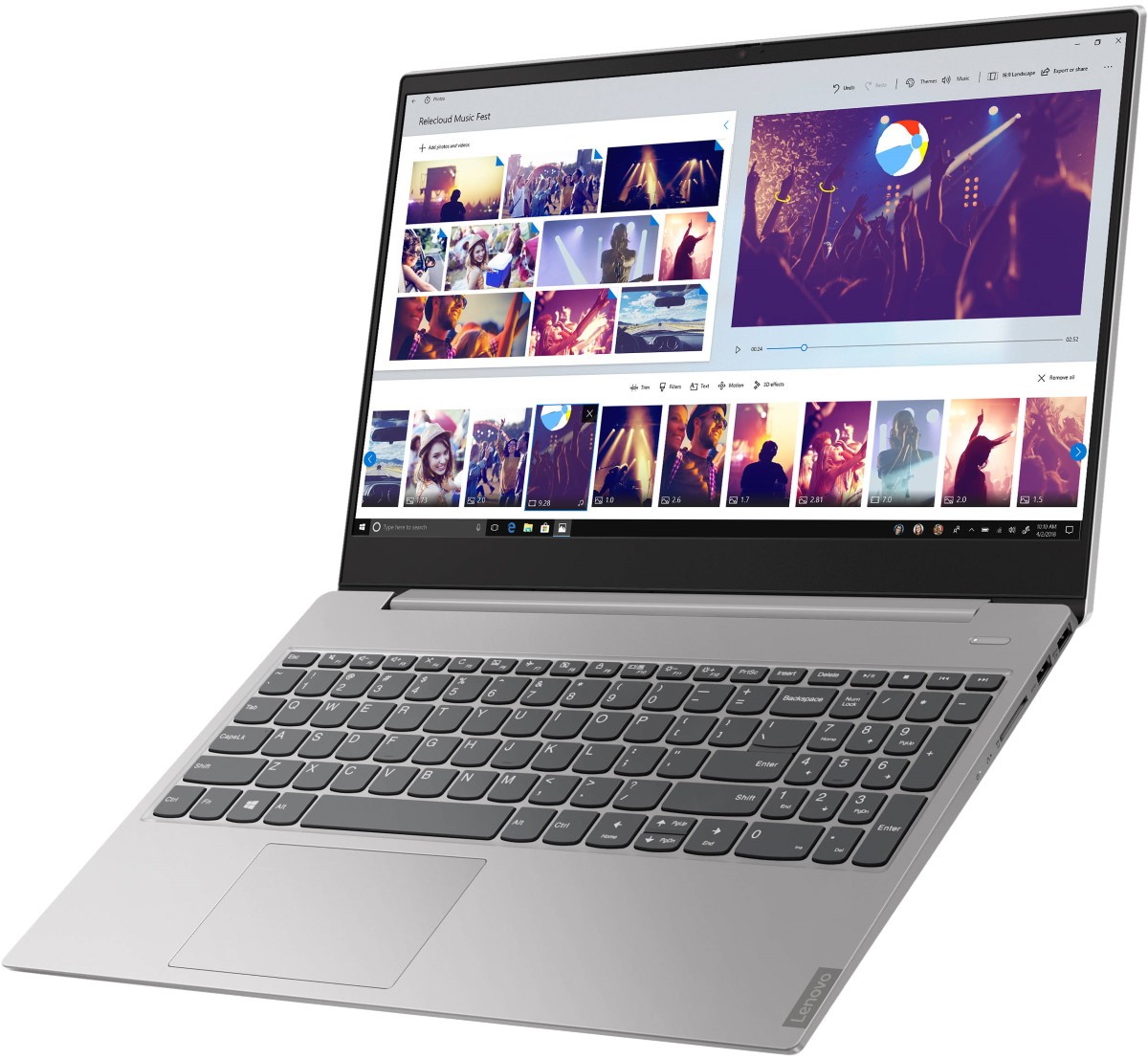 Ноутбук Lenovo Ультрабук IdeaPad 3 IdeaPad S340-15API Platinum Grey 15.6” / 8 ГБ / 256 ГБ / Ryzen 5 / Radeon Vega 8 Graphics / Серебристый photo 2