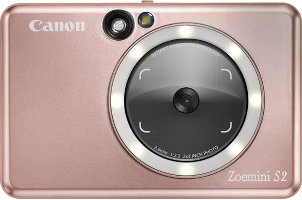 Фотокамера беззеркальная Canon ZOEMINI S2 Rosegold