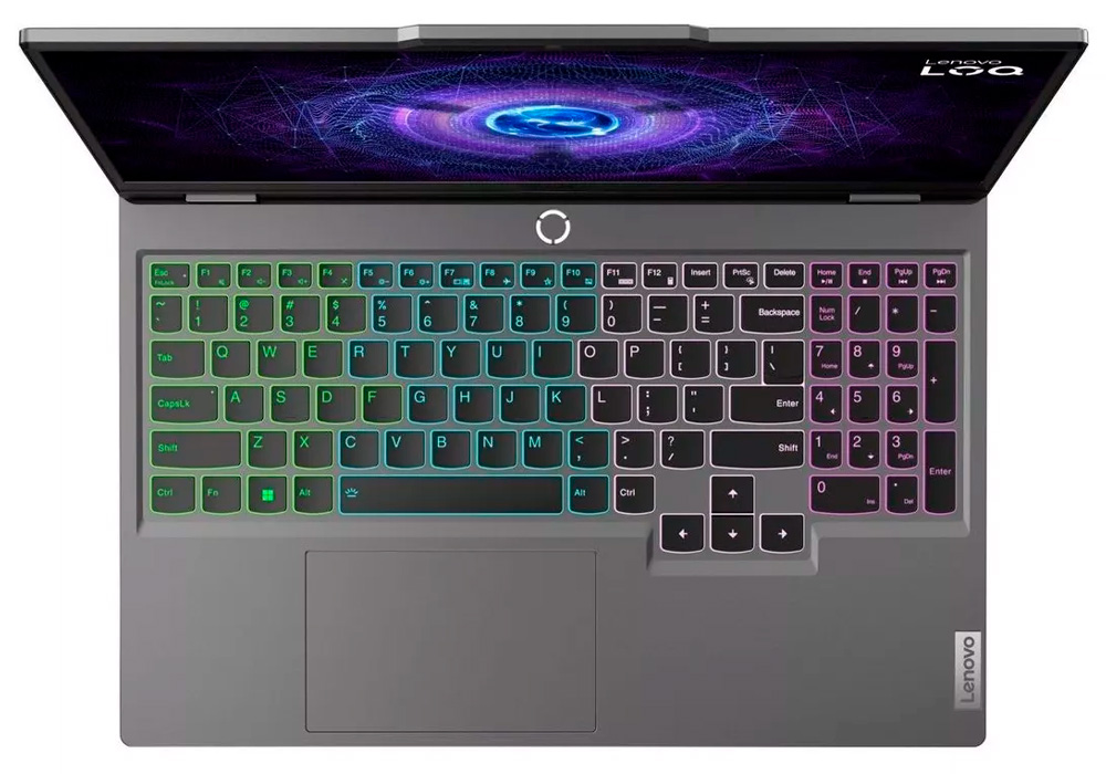 Ноутбук Lenovo Игровой LOQ 83DV0069RK 15.6” / 16 ГБ / 1.0 ТБ / Core i5 / RTX 4050 / Серый photo 2