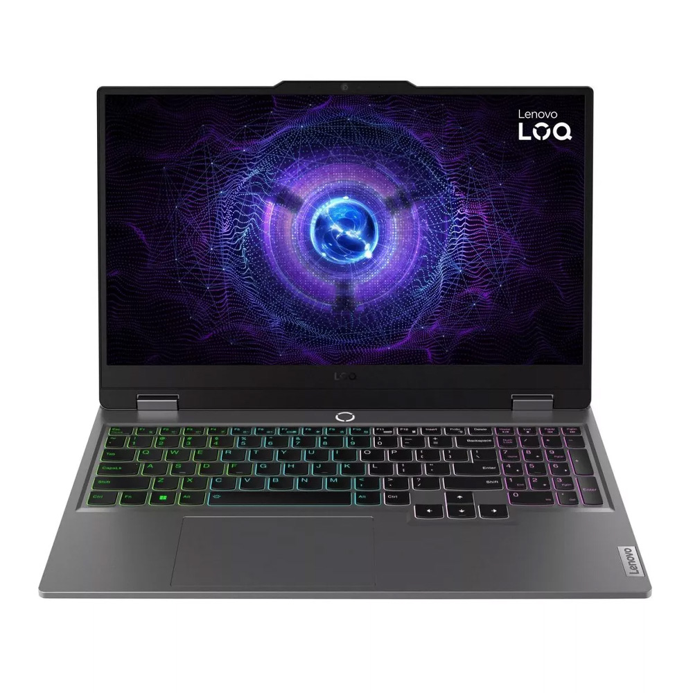 Ноутбук Lenovo Игровой LOQ 83GS005DRK 15.6” / 16 ГБ / 512 ГБ / Core i5 / RTX 4050 / Luna Grey photo 1