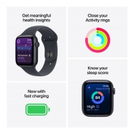 Ceas inteligent Apple Watch SE 3 GPS 40mm Starlight Aluminium Case with Starlight Sport Band - S/M thumbnav 3