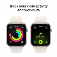 Ceas inteligent Apple Watch SE 3 GPS 40mm Starlight Aluminium Case with Starlight Sport Band - S/M thumbnav 6