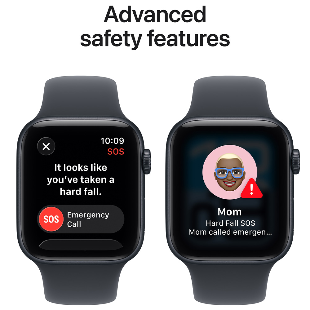 Ceas inteligent Apple Watch SE 3 GPS 40mm Midnight Aluminium Case with Midnight Sport Band - S/M  photo 7