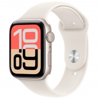 Смарт часы Apple Watch SE 3 GPS 44mm Starlight Aluminium Case with Starlight Sport Band - S/M thumbnav 1