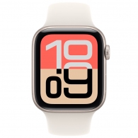 Смарт часы Apple Watch SE 3 GPS 44mm Starlight Aluminium Case with Starlight Sport Band - S/M thumbnav 2