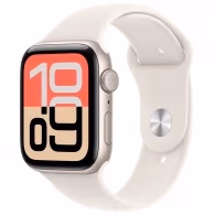 Смарт часы Apple Watch SE 3 GPS 44mm Starlight Aluminium Case with Starlight Sport Band - M/L