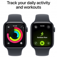 Смарт часы Apple Watch SE 3 GPS 44mm Midnight Aluminium Case with Midnight Sport Band - S/M thumbnav 6