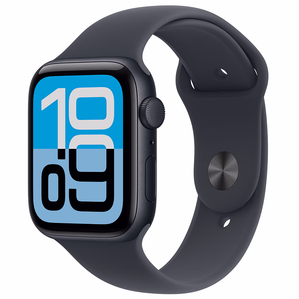Ceas inteligent Apple Watch SE 3 GPS 44mm Midnight Aluminium Case with Midnight Sport Band - M/L 