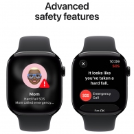 Ceas inteligent Apple Watch Series 11 GPS 42mm Jet Black Aluminium Case with Black Sport Band - S/M thumbnav 6