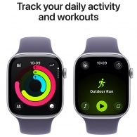 Ceas inteligent Apple Watch Series 11 GPS 42mm Silver Aluminium Case with Purple Fog Sport Band - S/M thumbnav 4
