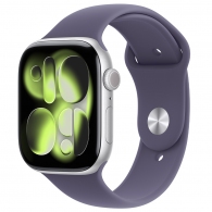 Ceas inteligent Apple Watch Series 11 GPS 42mm Silver Aluminium Case with Purple Fog Sport Band - M/L thumbnav 1