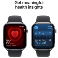 Смарт часы Apple Watch Series 11 GPS 46mm Space Grey Aluminium Case with Black Sport Band - S/M thumbnav 5