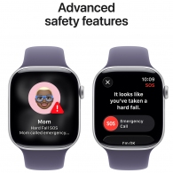 Ceas inteligent Apple Watch Series 11 GPS 46mm Silver Aluminium Case with Purple Fog Sport Band - S/M thumbnav 6