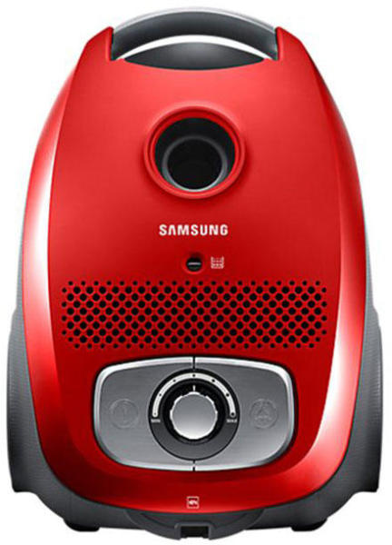 Пылесос с мешком Samsung VC07RVNJGRL / 750Вт / Красный photo 1