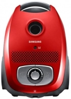 Пылесос с мешком Samsung VC07RVNJGRL, 750 Вт, 76 дБ, Красный