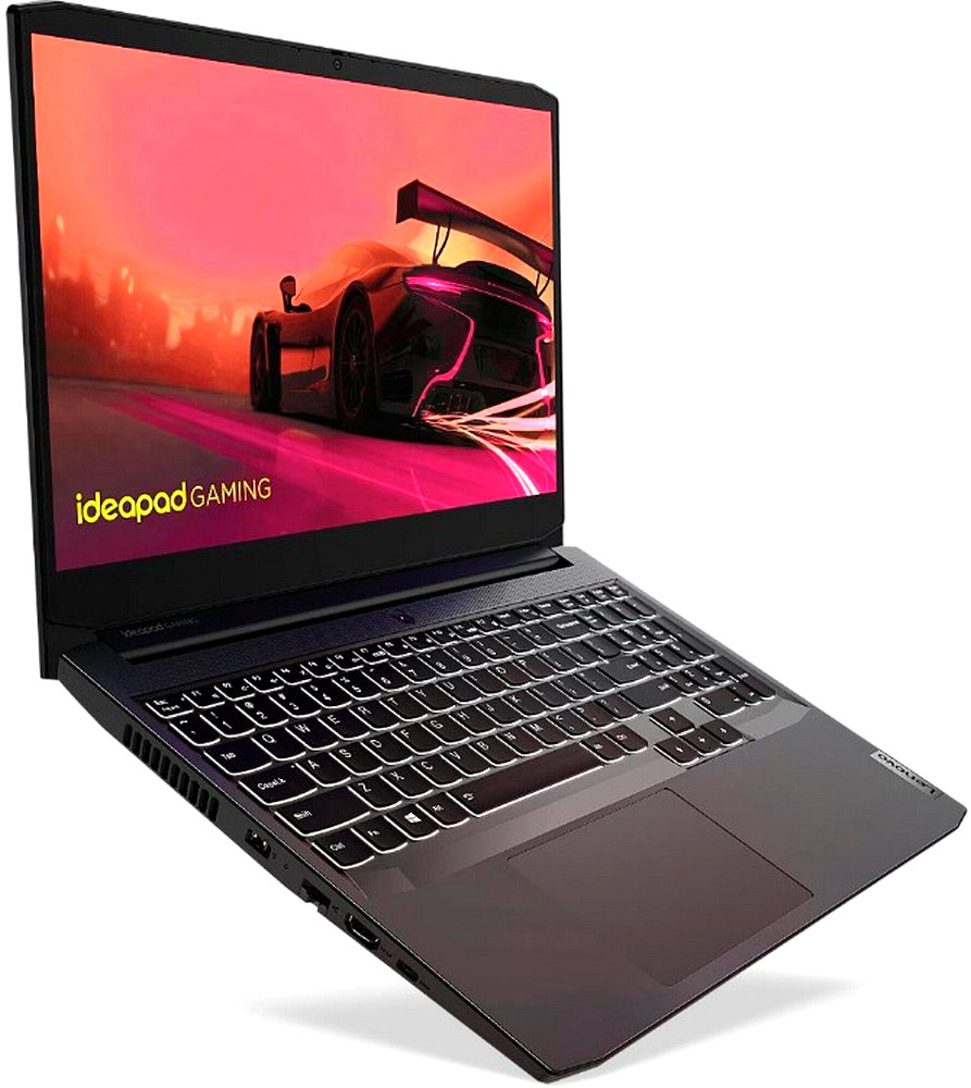 Ноутбук Lenovo Игровой IdeaPad Gaming 3 82K2007ERM 15.6” / 8 ГБ / 512 ГБ / Ryzen 7 / GeForce RTX 3050 / Черный photo 2