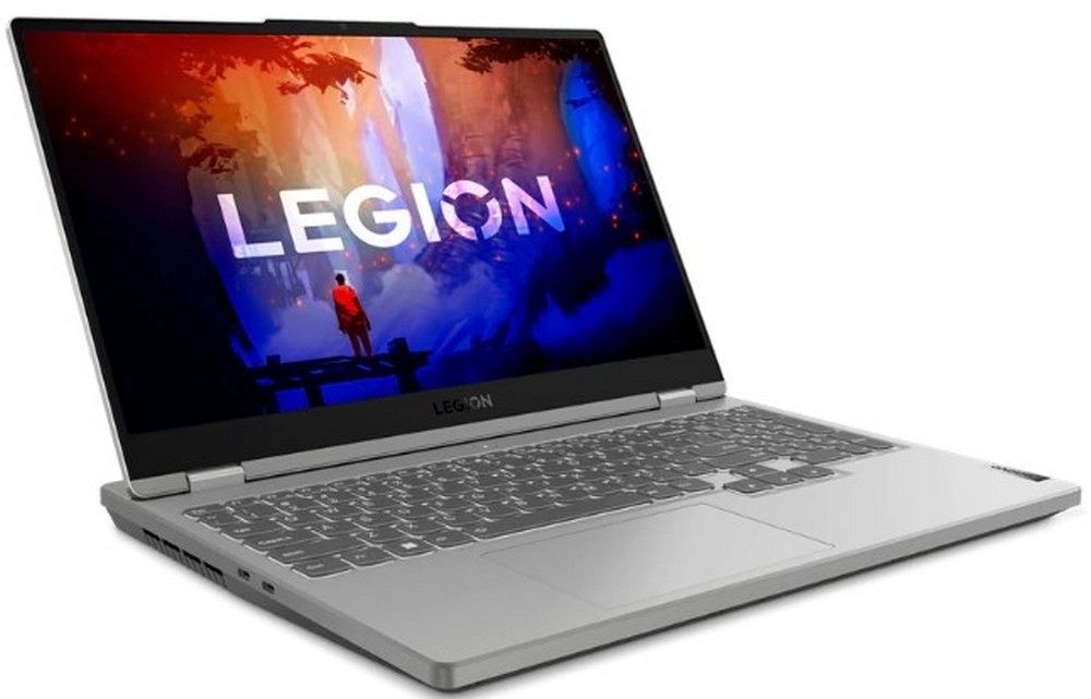 Ноутбук Lenovo Legion 5, 82RD008TRM, 16 ГБ, FreeDOS, Серый