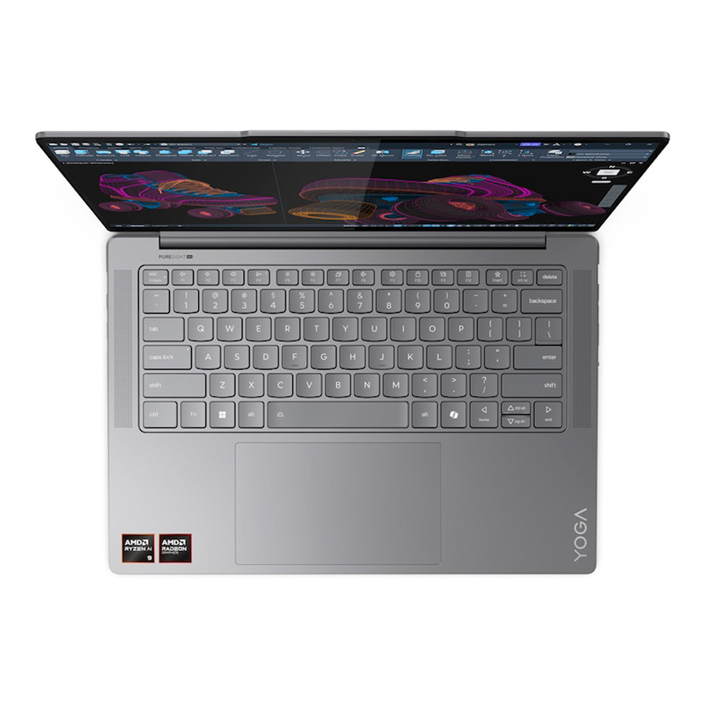 Laptop Lenovo Personal Yoga Pro 7 83HN0011RM 14.2” / 32 GB / 1.0 TB / Ryzen 9 / Radeon 880M / Sur cu albastru photo 2