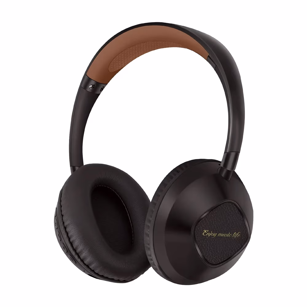 Musen Wireless Headphones over ear AKZ-18, Brown 