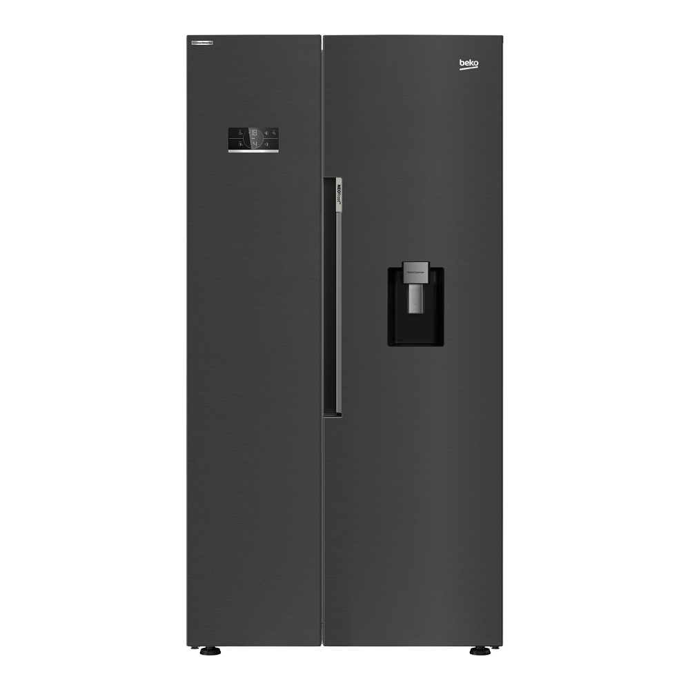 Frigider Side-by-Side Beko GN163241DXBRN / 576 l / 179 cm / E / Negru photo 1