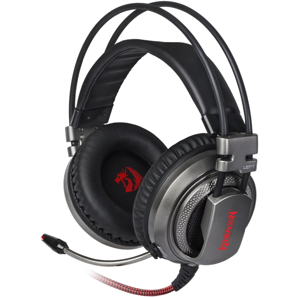 Căști ReDragon Rosu Cu fir / Gaming / Rosu photo 1 Căști ReDragon Rosu Cu fir / Gaming / Rosu photo 1