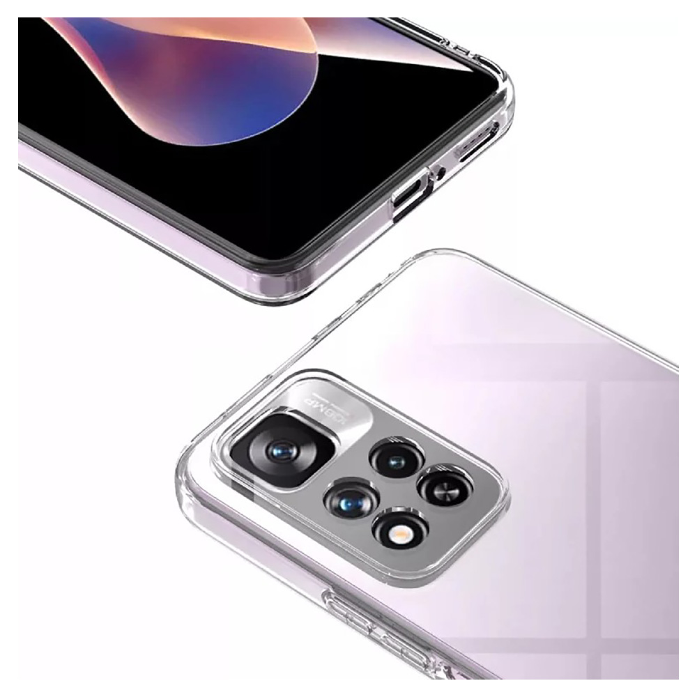 Husa Pentru smartphone Screen Geeks Xiaomi Redmi Note 11 Pro TPU Transparent photo 3