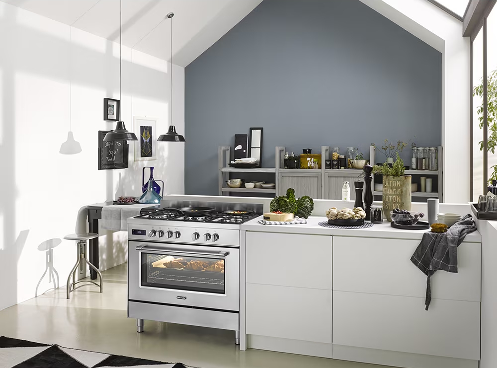 Газовая плита DeLonghi PRO 96 MX ED RO / 5 конфорок / 90 см / Нержавеющая сталь photo 14