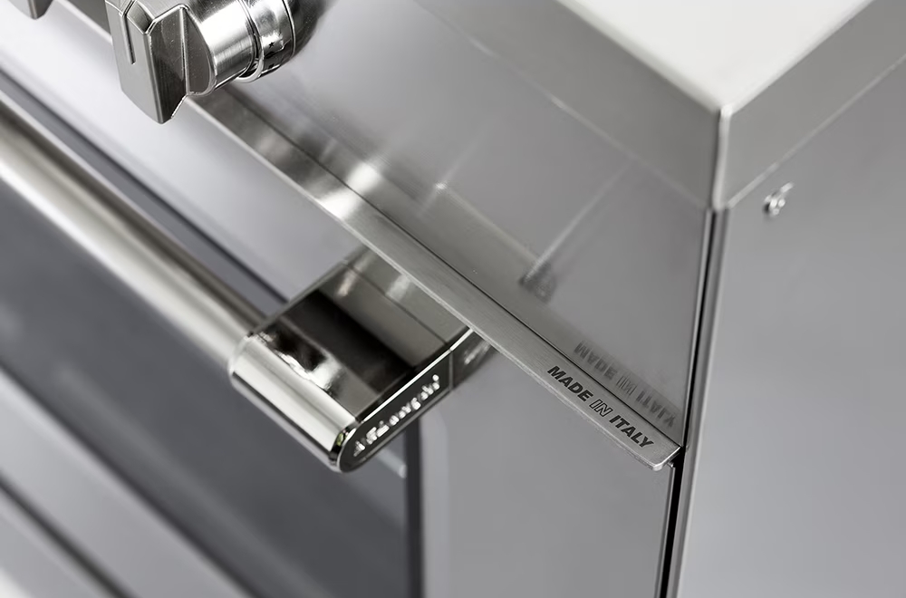 Газовая плита DeLonghi PRO 96 MX ED RO / 5 конфорок / 90 см / Нержавеющая сталь photo 8
