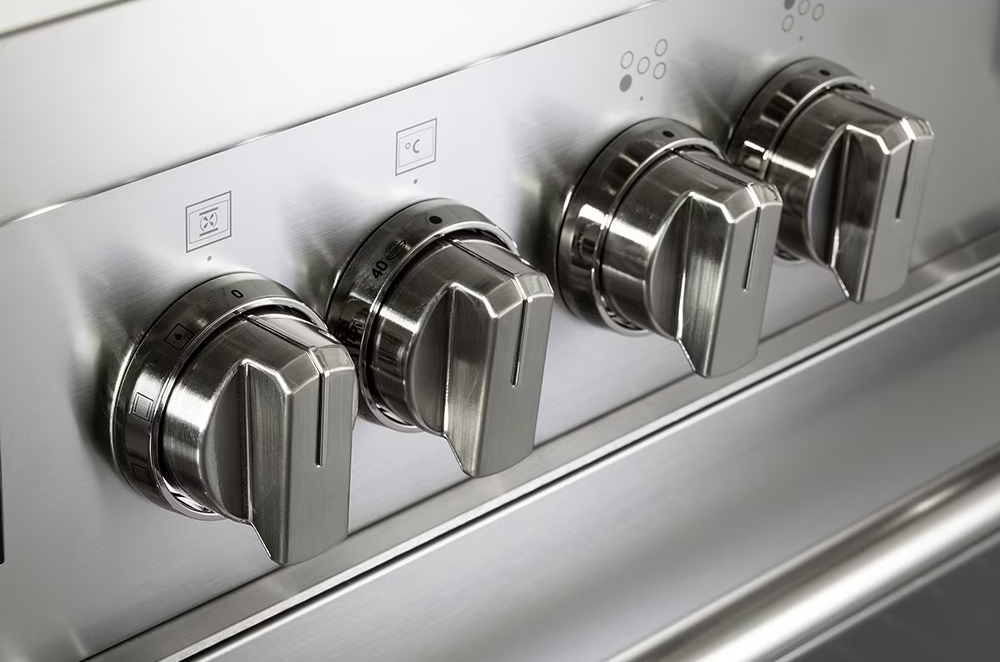 Газовая плита DeLonghi PRO 96 MX ED RO / 5 конфорок / 90 см / Нержавеющая сталь photo 9