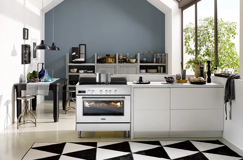 Plită electrică DeLonghi PRO 96MXIN ED RO / 4 arzatoare / Sticla-ceramica photo 13