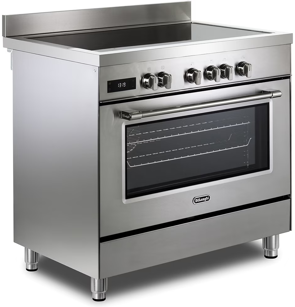 Plită electrică DeLonghi PRO 96MXIN ED RO / 4 arzatoare / Sticla-ceramica photo 5