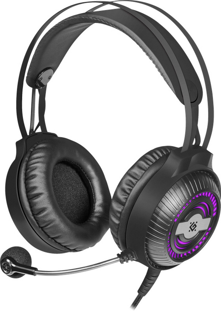 Căști Defender Stellar Pro Negru Cu fir / Gaming / Negru photo 1