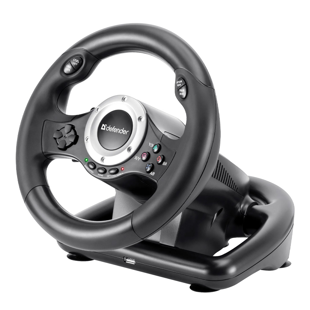 Руль Defender Turbo Pro (64291) Black photo 6