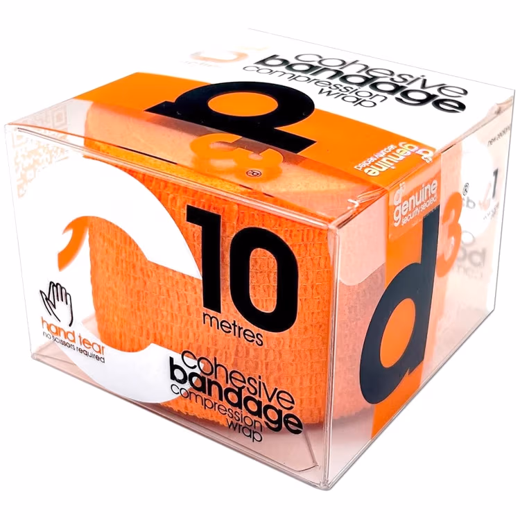 Тейп компрессионный d3 Cohesive Compression Wrap 50mm
