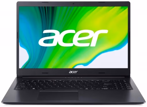 Ноутбук Acer A31523R5RT, Ryzen 3, 4 ГБ ГБ, Черный 