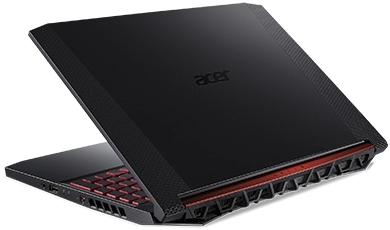Laptop Acer Nitro AN515-54 Obsidian Black (NH.Q5AEU.05H), 8 GB, Linux, Negru cu rosu