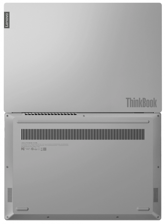 Laptop Lenovo ThinkBook 13s-IML, Aluminium (20RR002YRU), 8 GB, DOS, Argintiu