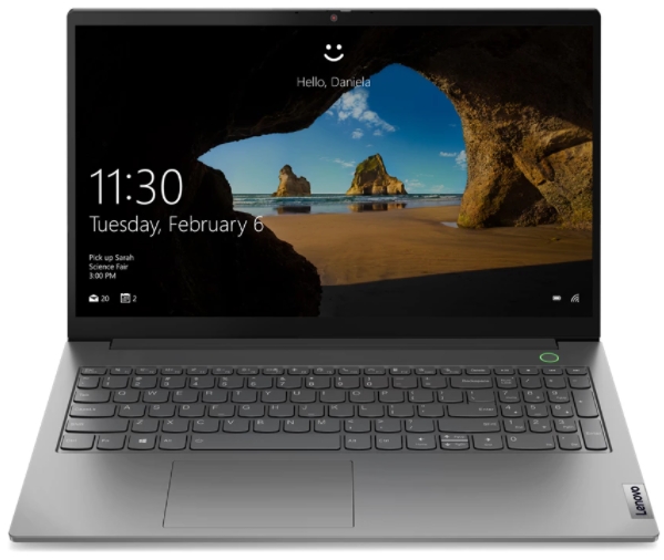 Laptop Lenovo Personal ThinkBook 20VE003URU 15.6” / 16 GB / 512 GB / Core i7 / Iris Xe Graphics / Argintiu photo 1